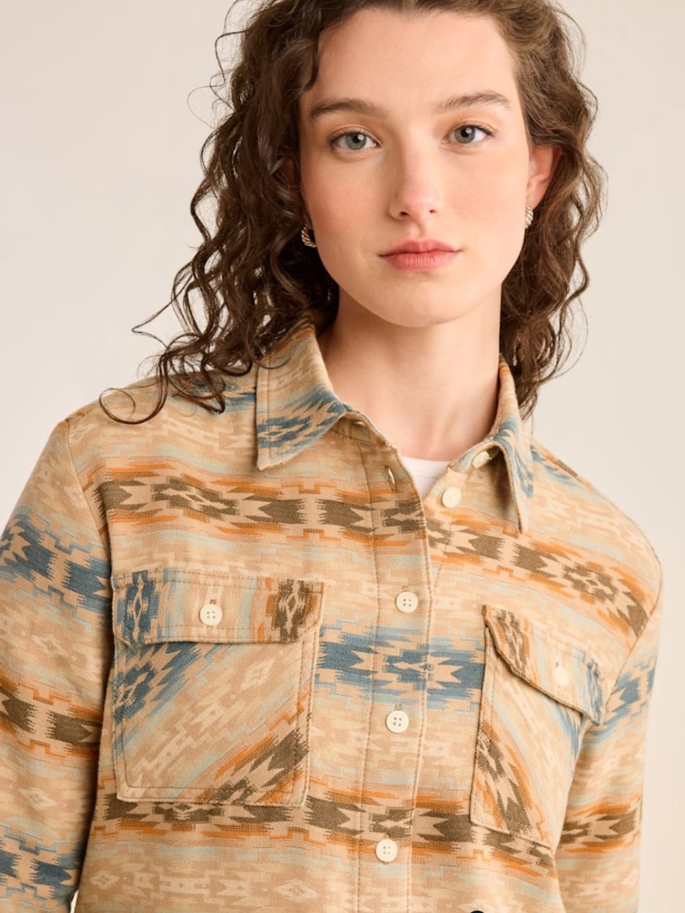 Pendleton Coastline Overshirt 100% Cotton (Sm) - Picture 3 of 11